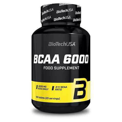 BIOTECH USA BCAA 6000 100tabs
