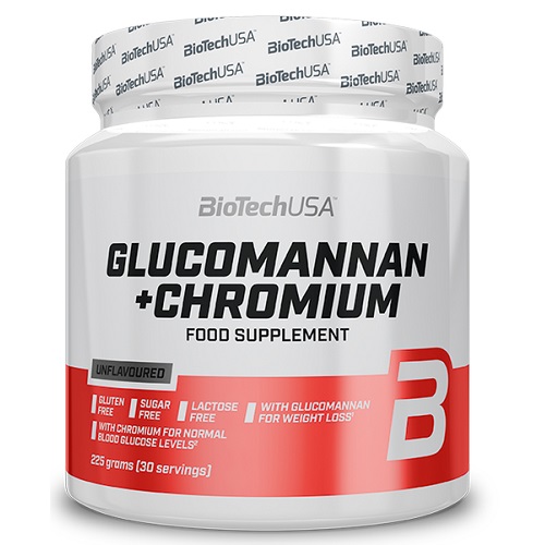 BIOTECH USA Glucomannan + Chromium 225gr