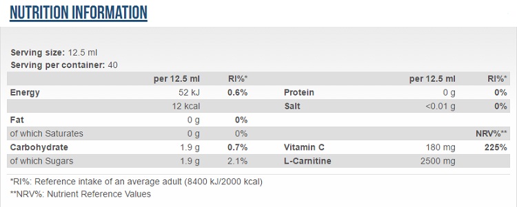 SCITEC NUTRITION Liquid Carni X 100.000 500ml - Image 2