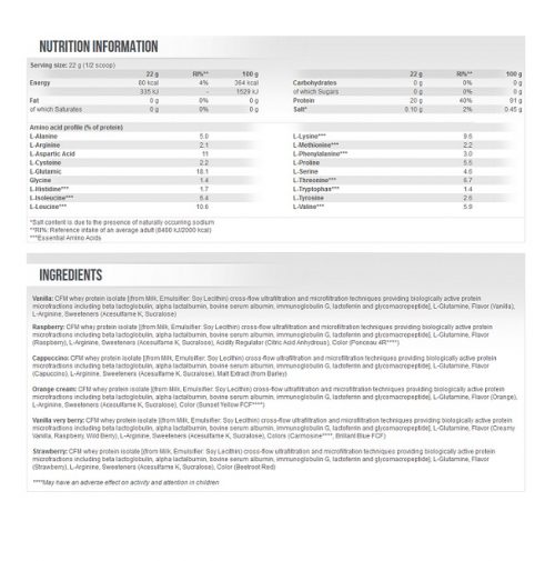 BIOTECH USA Iso Whey Zero 500gr - Image 2
