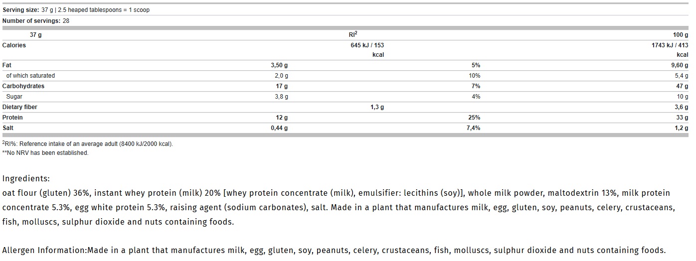 SCITEC NUTRITION Protein Pancake 1036gr - Image 5