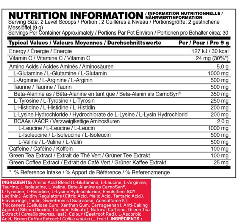 ON - OPTIMUM NUTRITION Amino Energy 270gr - Image 3