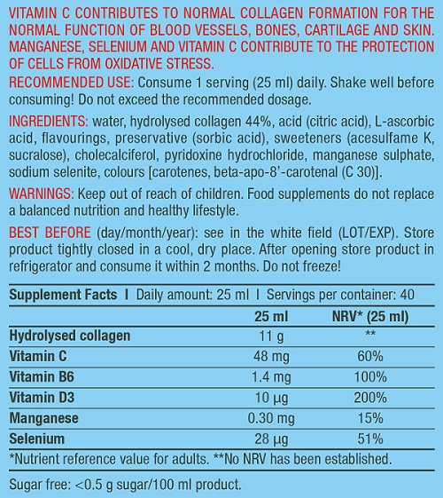 BIOTECH USA Collagen Liquid 1000ml - Image 4