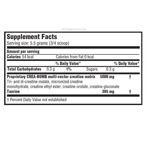 SCITEC NUTRITION Crea Bomb 660gr - Image 2
