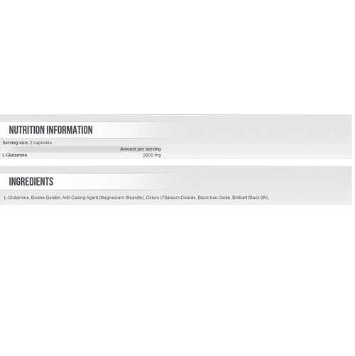 SCITEC NUTRITION Mega Glutamine 120caps - Image 3