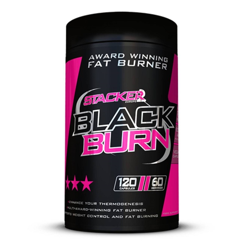 STACKER2 Black Burn 120caps