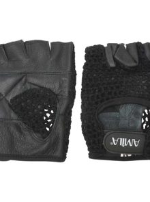 AMILA Weight Lifting Gloves Leather Net