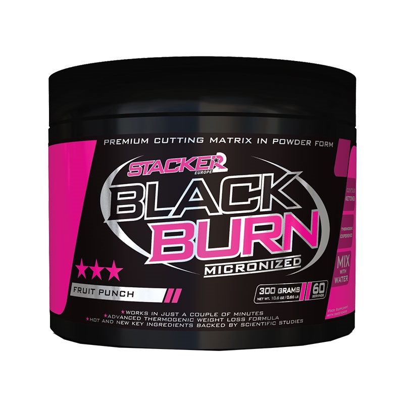 STACKER2 Black Burn Micronized 300gr - Image 3
