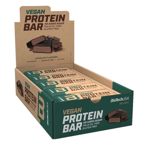 BIOTECH USA Vegan Protein Bar 20 x 50gr