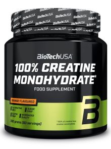 BIOTECH USA 100% Creatine Monohydrate 300gr Flavoured