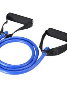 MDS Tensile Rope Λάστιχο Γυμναστικής Σωληνωτό Σκληρό με Λαβές Μπλε