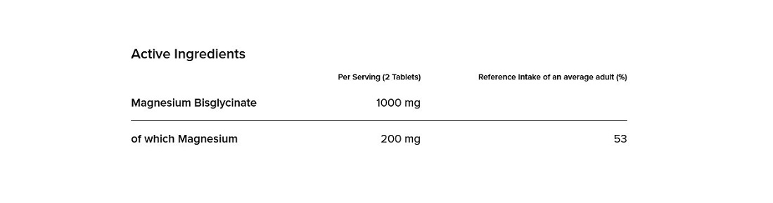BULK Magnesium Bisglycinate 60tabs - Image 2