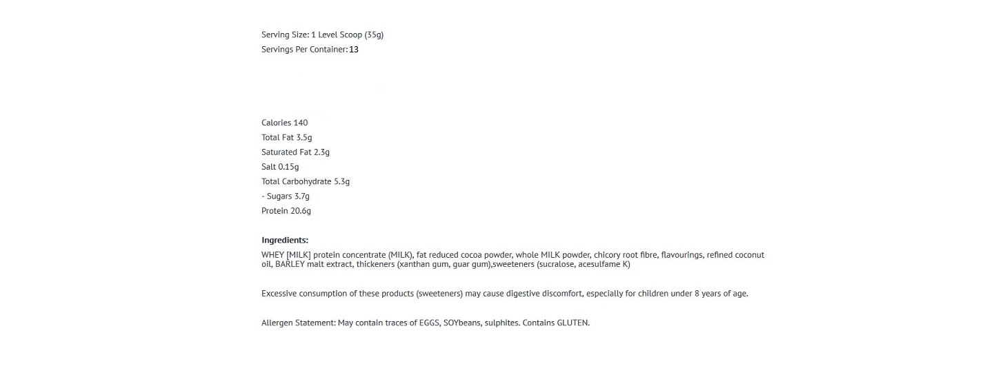 MARS Protein Powder 455gr - Image 2