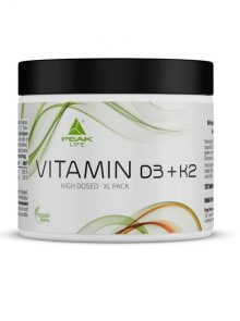 PEAK Vitamin D3+K2 120tabs