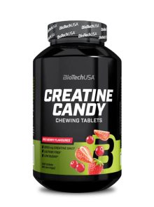 BIOTECH USA Creatine Candy 240 Chewing Tabs