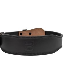 BIOTECH USA Bodybuilding Leather Belt Black