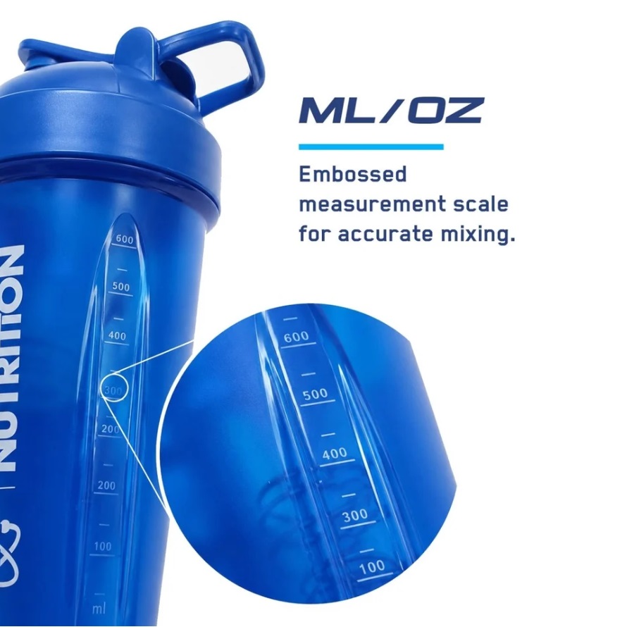 APPLIED NUTRITION Premium Shaker 800ml Blue - Image 4